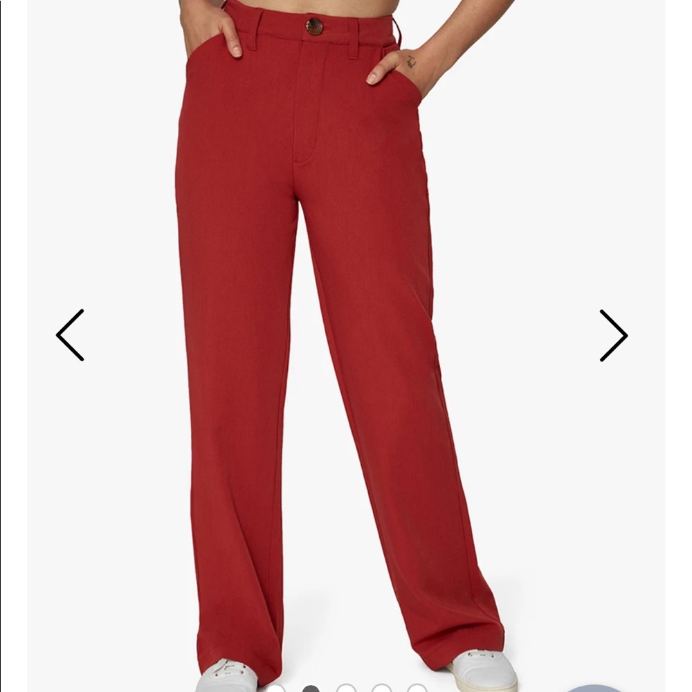 Weworewhat classic stretch crepe trousers